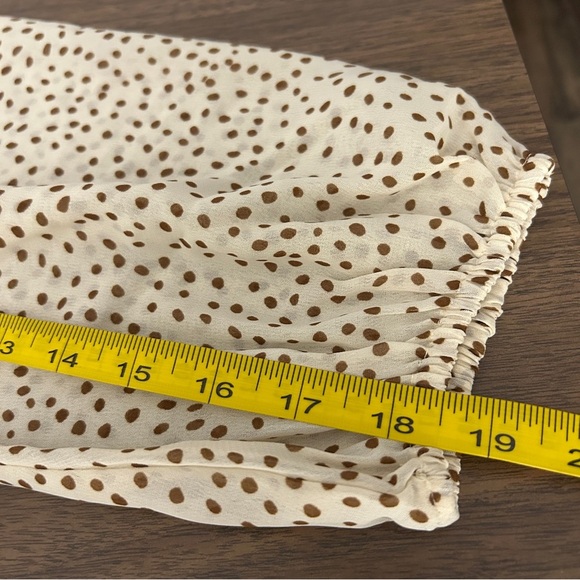 Japna Cream Polka Dot Romper S - Picture 10 of 10